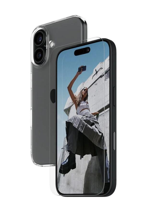 SAFE. by PanzerGlass® 2-in-1 Protection Schutzset für iPhone 16 SAFE. by PanzerGlass® 2-in-1 Protection Schutzset für iPhone 16